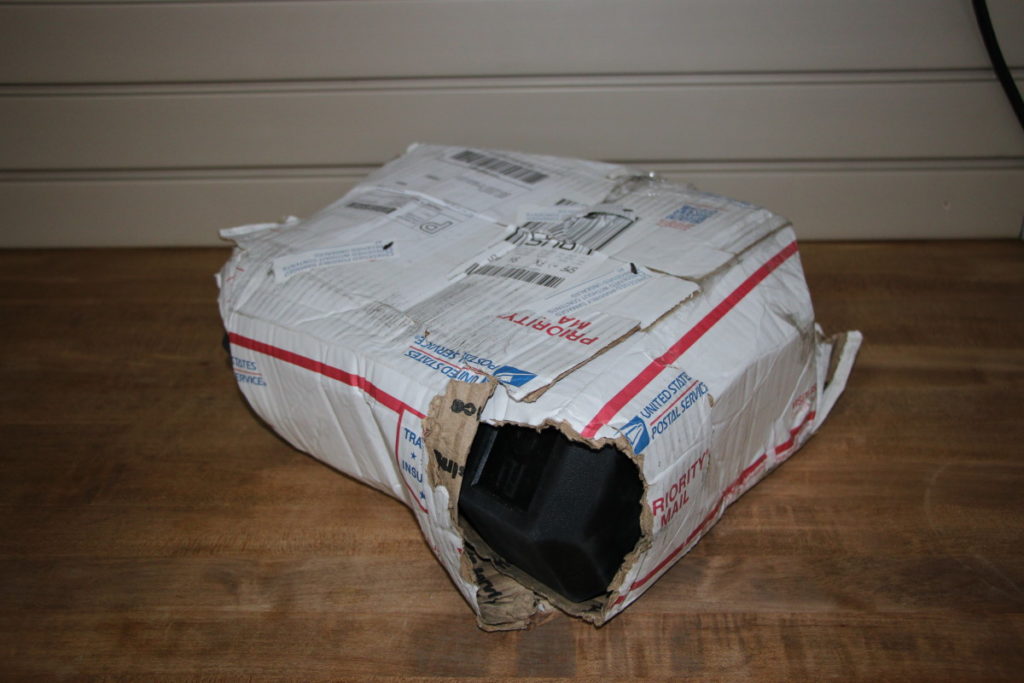 Item arrived in destroyed USPS boxes, not packaged properly