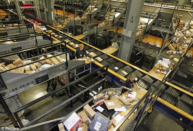 the journey of a package at UPS