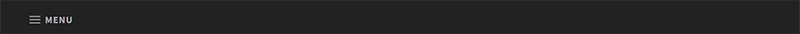 Hamburger mode for responsive menu
